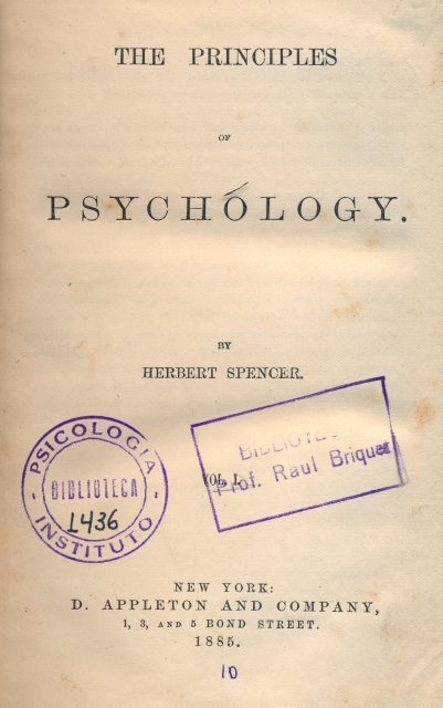 The principles of psychology